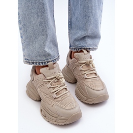 Baskets à semelle massive GOE NN2N4046 Beige 9