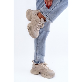 Baskets à semelle massive GOE NN2N4046 Beige 8