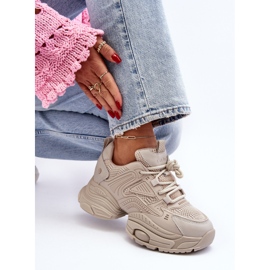 Baskets à semelle massive GOE NN2N4046 Beige 1