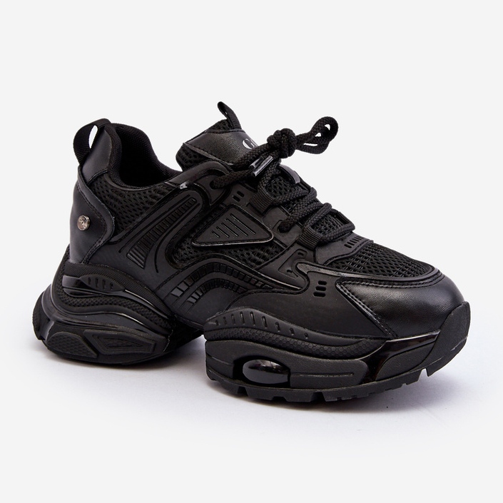 Baskets à semelle massive GOE NN2N4045 Noir le noir 2