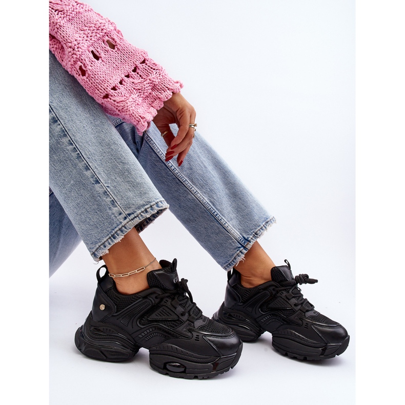 Baskets à semelle massive GOE NN2N4045 Noir le noir 1