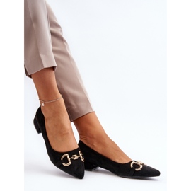 Ballerines À Bout Pointu En Daim Noir Ethere le noir 9