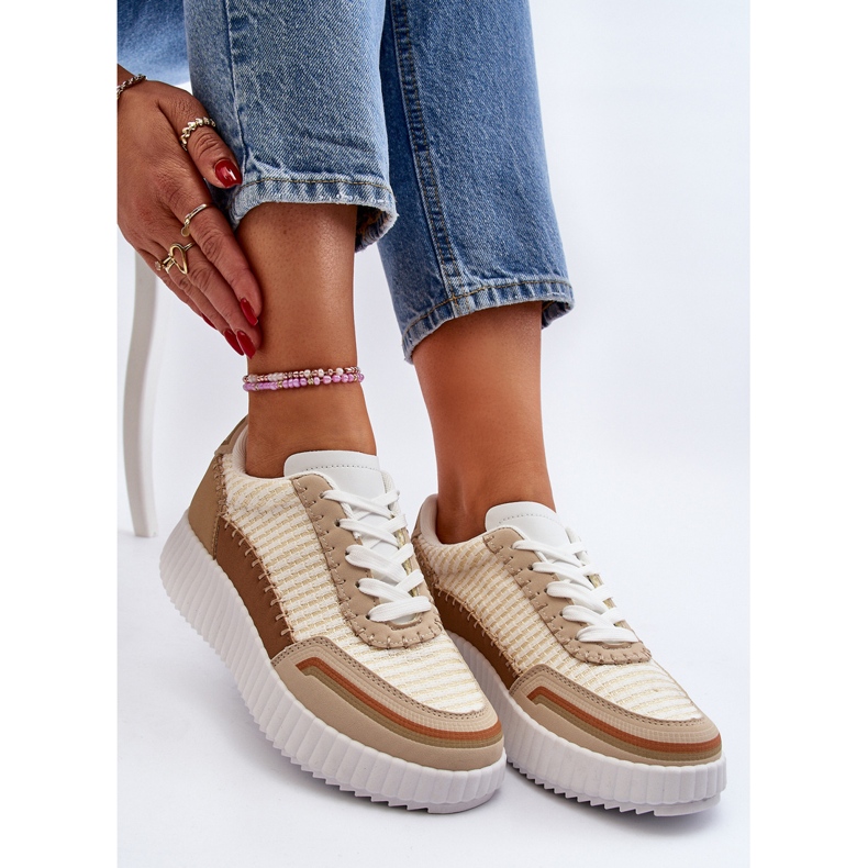 Baskets Plateformes Femme Beige Redala 2 Baskets Plateformes Femme Beige Redala 2
