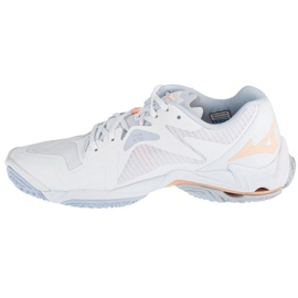 Chaussures de volley-ball Mizuno Wave Lightning Z8 W V1GC240035 blanc 1
