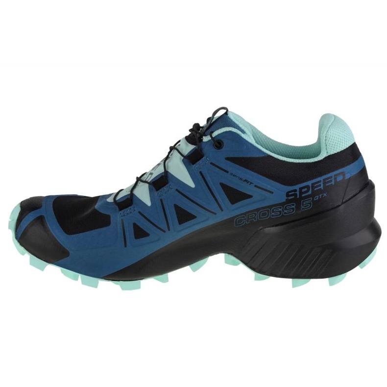 Chaussures de course Salomon Speedcross 5 Gtx 416127 bleu 1
