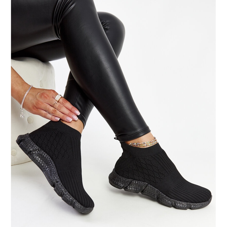 Baskets de sport légères noires de Vaclav 1