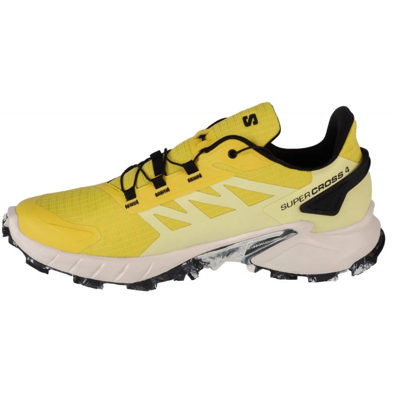 Chaussures de course Salomon Supercross 4 474611 jaune 1