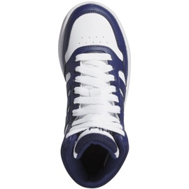 Chaussures Adidas Hoops 3.0 Mid IG3717 bleu 1