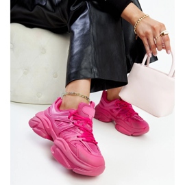 Baskets de sport Feaven rose foncé 1