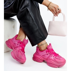 Baskets de sport Feaven rose foncé 2