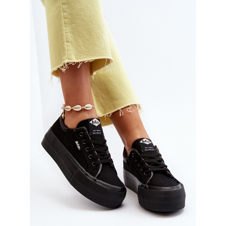 Baskets plateforme femme Lee Cooper LCW-24-31-2180 noir le noir 2 Baskets plateforme femme Lee Cooper LCW-24-31-2180 noir le noir 2