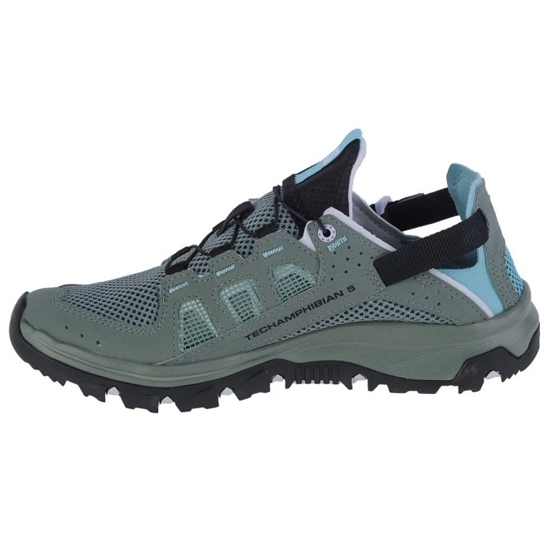 Chaussures Salomon Techamphibian 5 471173 vert 1