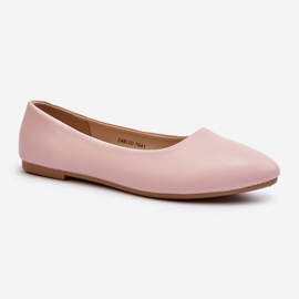Ballerines Femme En Cuir Eco Rose Tindomiel 1 Ballerines Femme En Cuir Eco Rose Tindomiel 1