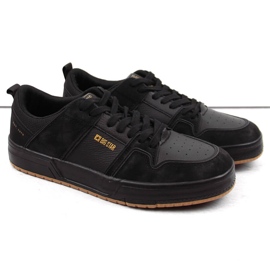 Chaussures de sport noires pour hommes Big Star NN174094 1