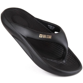 Tongs Big Star W INT1989A, noires le noir 1