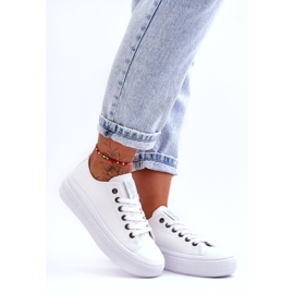 Baskets Plateforme Femme Big Star LL274A177 Blanc blanche 4