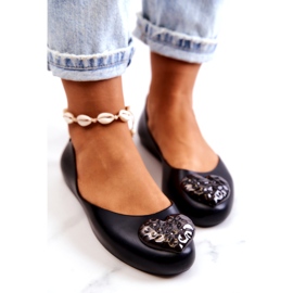 Ballerines Femme Caoutchouc Parfumé ZAXY JJ285046 Noir le noir 3