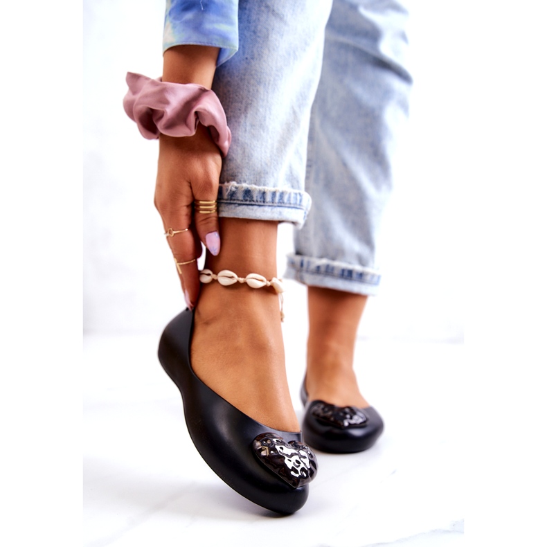 Ballerines Femme Caoutchouc Parfumé ZAXY JJ285046 Noir le noir 1