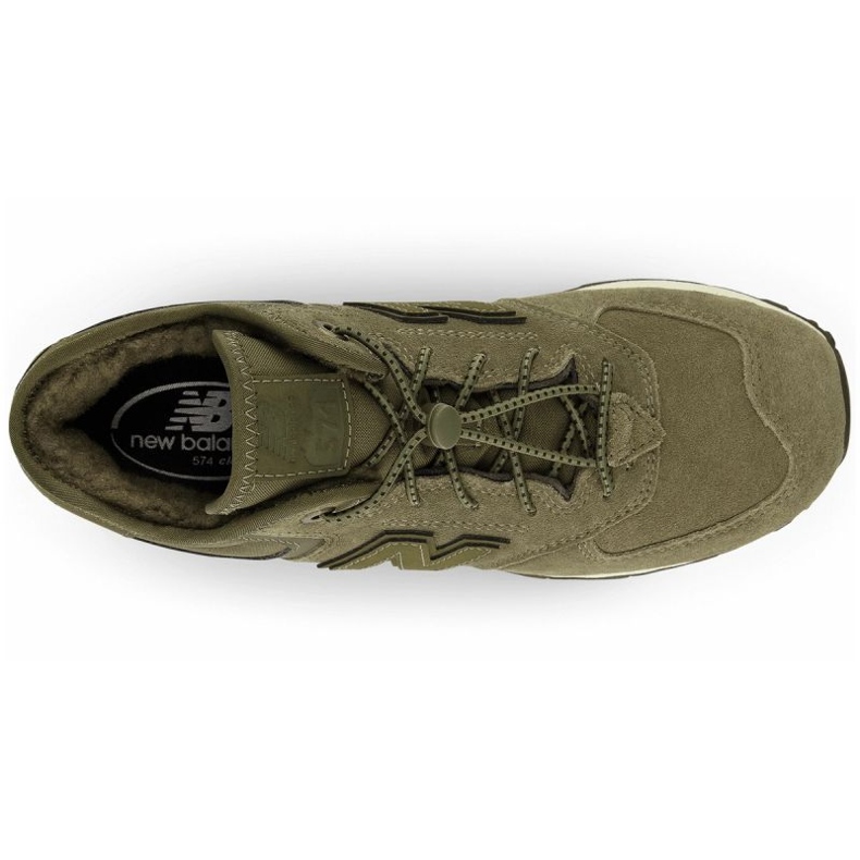 Chaussures isolées New Balance W JrGV574HG1 vert 5