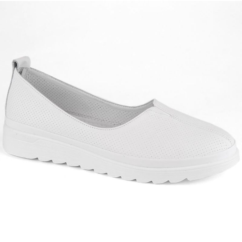 Filippo W PAW514B chaussures en cuir, blanc blanche 1