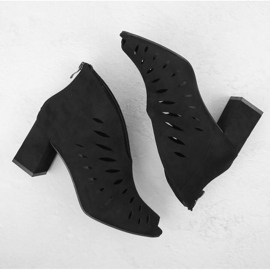 Bottines en daim Potocki W WOL225A, noir le noir 4