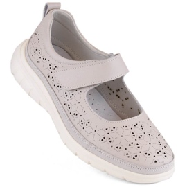 Filippo W PAW511A chaussures en cuir, beige 1
