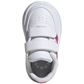 Chaussures Adidas Breaknet 2.0 Cf I Jr ID5279 blanche 1