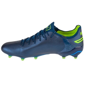 Chaussures de football Puma King Ultimate FG/AG 107563-04 bleu 1