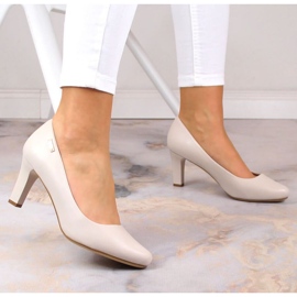 Escarpins à talons hauts Sergio Leone W SK39AA, gris clair 2