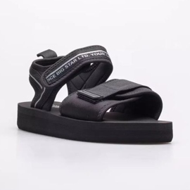 Sandales Velcro Femme Big Star LL274784 Noir le noir 1