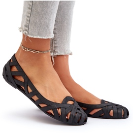 Ballerines Caoutchouc Femme Noir Salam le noir 7