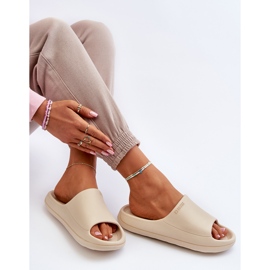 Tongs légères pour femmes Big Star NN274A040 Beige 1