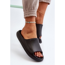 Tongs légères pour femmes Big Star NN274A042 noir le noir 1