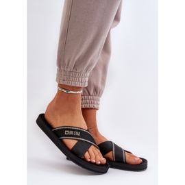 Tongs femme Big Star NN274A059 Noir le noir 2