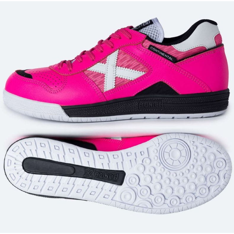 Munich Continental 944 Dans des chaussures de football 4100944 rose 1