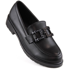 Chaussures avec décoration S.Barski W OLI247 noir 1