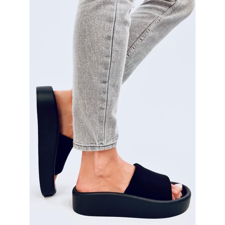 Chaussons souples pour femmes Fontes Noir le noir 2 Chaussons souples pour femmes Fontes Noir le noir 2