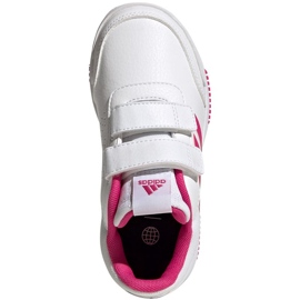 Chaussures Adidas Tensaur Sport Training Hook and Loop Jr GW6451 blanche 1