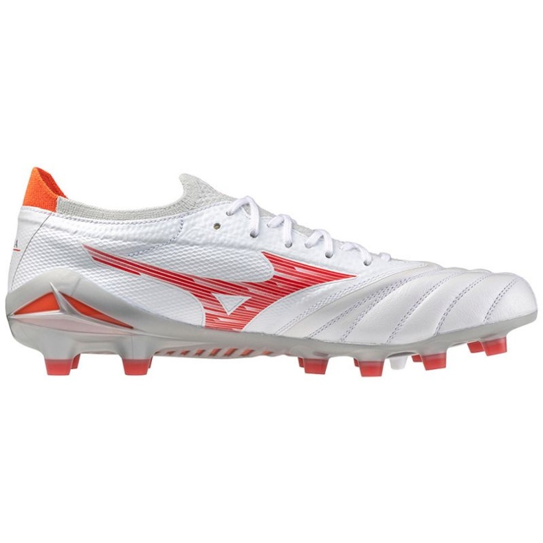 Chaussures de football Mizuno Morelia Neo Iv Beta Elite Md M P1GA244260 blanche 1 Chaussures de football Mizuno Morelia Neo Iv Beta Elite Md M P1GA244260 blanche 1