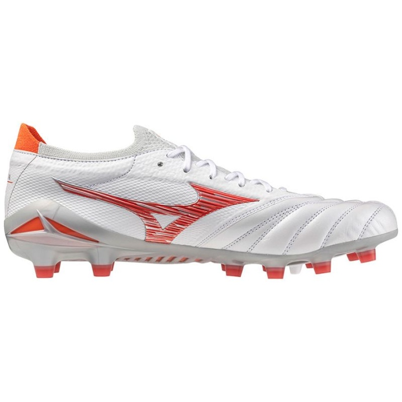 Chaussures de football Mizuno Morelia Neo Vi Beta Japan Mix Md M P1GA244060 blanche 1