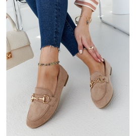 Mocassins à boucles marron d'Erminia brun 1 Mocassins à boucles marron d'Erminia brun 1