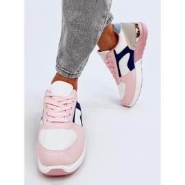 Baskets légères pour femmes Doleh MULTI-003 rose 1