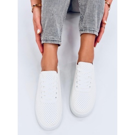 Hodges Baskets ajourées blanches 3