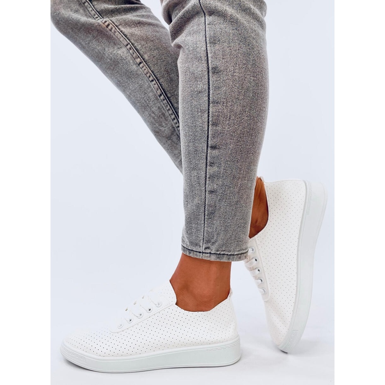 Hodges Baskets ajourées blanches 2