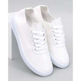 Hodges Baskets ajourées blanches 5