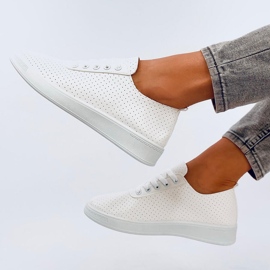 Hodges Baskets ajourées blanches 4
