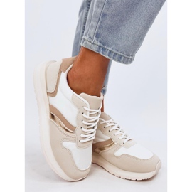 Carthy Baskets femme beiges 2