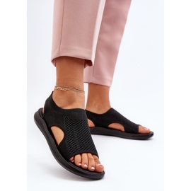 Sandales de sport pour femmes noires Cesys le noir 2