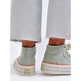 Baskets Plateforme Femme Menthe Aineri vert 7