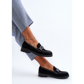 Mocassins Femme Daim S.Barski HY3350A le noir 1